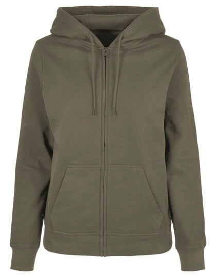 Ladies Basic Zip Hoody