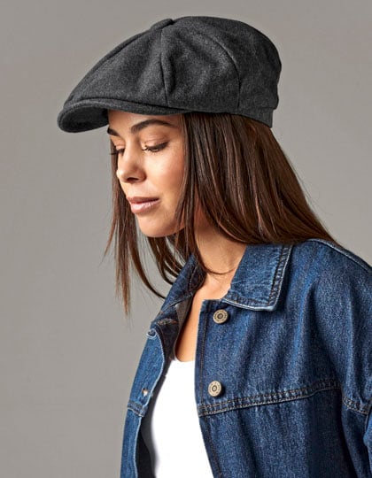 Melton Wool Baker Boy Cap