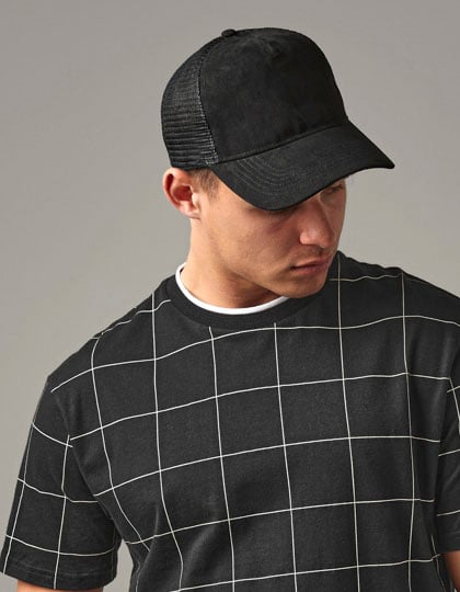 Suede Snapback Trucker