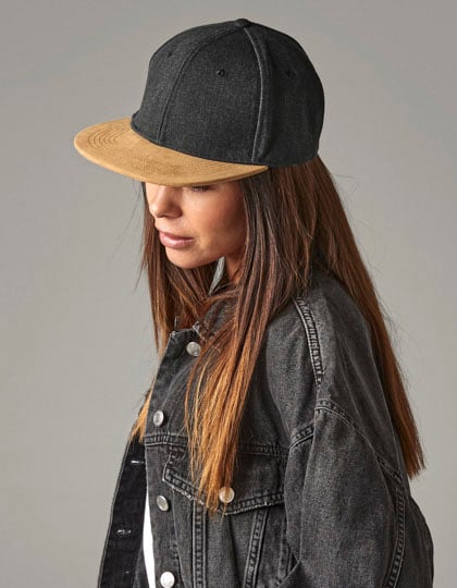 Suede Peak Snapback