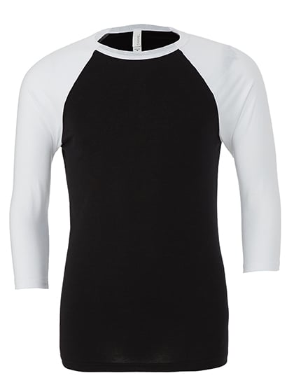 Unisex 3/4 Sleeve Baseball T-Shirt