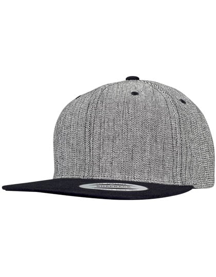 Melange Solid Snapback