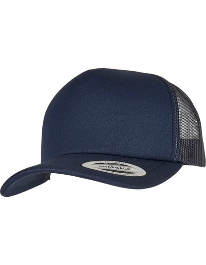 YP Classics® Classic Curved Visor Foam Trucker Cap