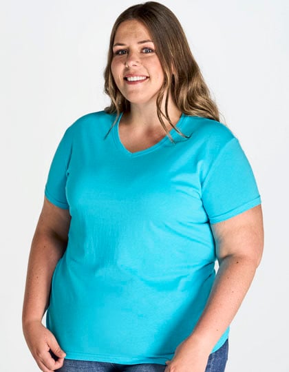 Ladies´ Curves T-Shirt V-Neck