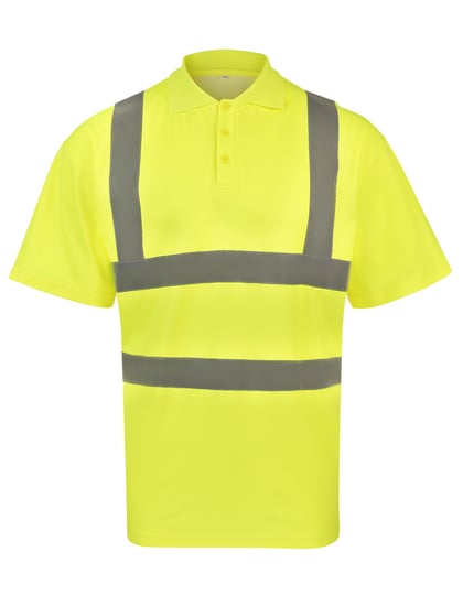 High-End Polycotton Hi-Vis Polo Shirt Cambridge