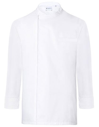 Long-Sleeve Throw-Over Chef Shirt Basic