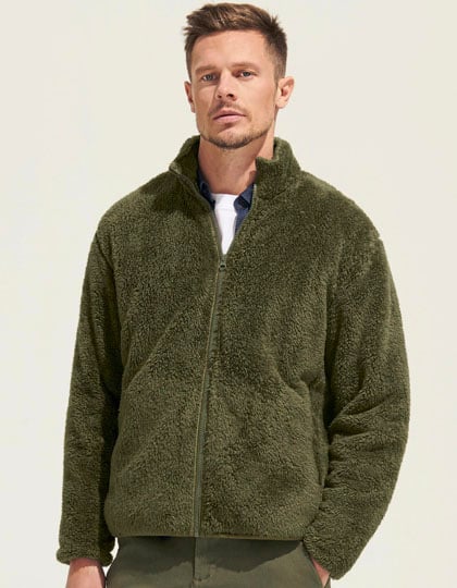 Unisex Fleece Zip Jacket Finch