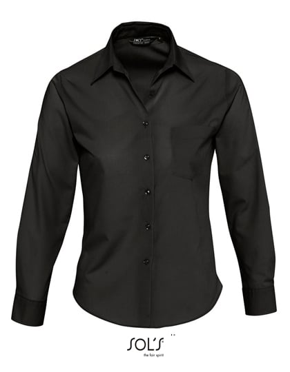 Popeline-Blouse Executive Long Sleeve
