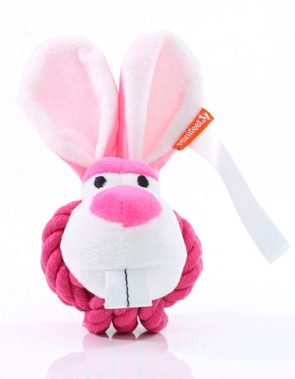 MiniFeet® Dog Toy Knotted Animal Rabbit