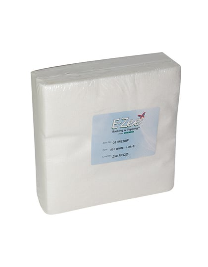 E-Zee Weblon Embroidery Backing (250 pcs)