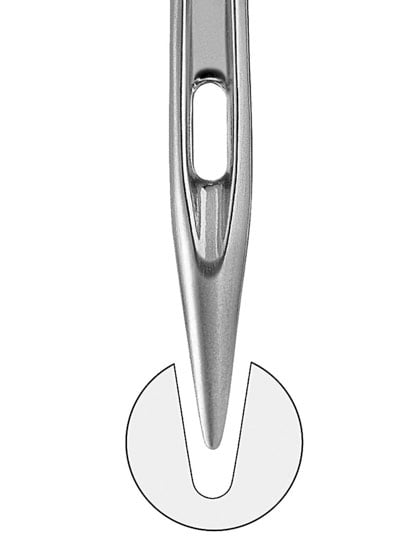 Needles 65 With Half Round Needle Point (100 pcs)