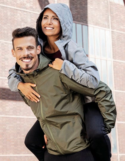 my mate - Unisex Hooded Windbreaker