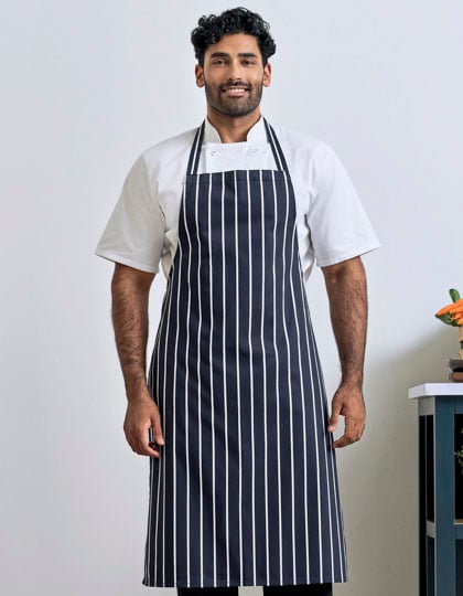 Striped Bib Apron
