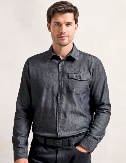 Men´s Jeans Stitch Denim Shirt