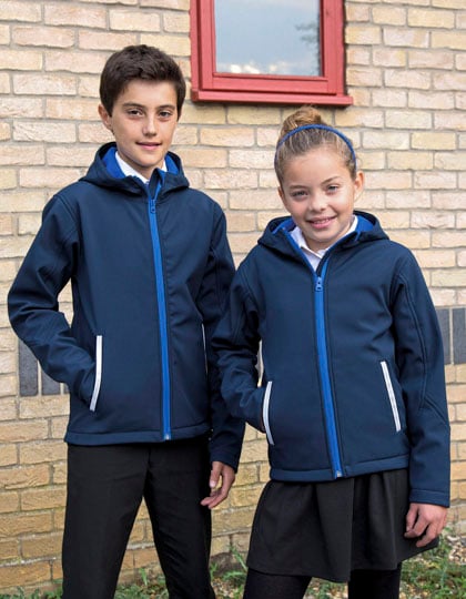 Youth TX Performance Hooded Soft Shell Jacket