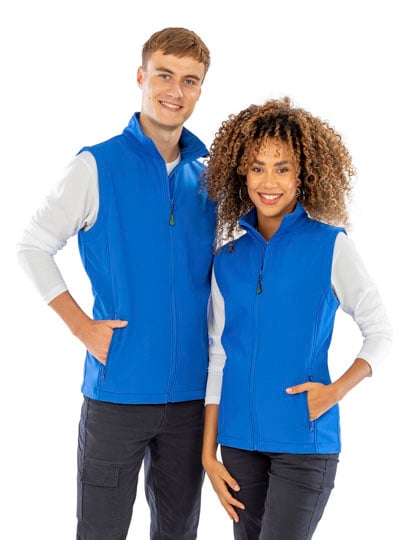 Women´s Recycled 2-Layer Printable Softshell Bodywarmer