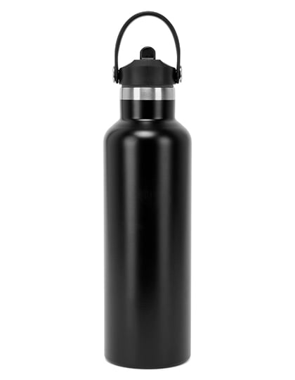 Vacuum Sports Water Bottle with Flip Up Straw