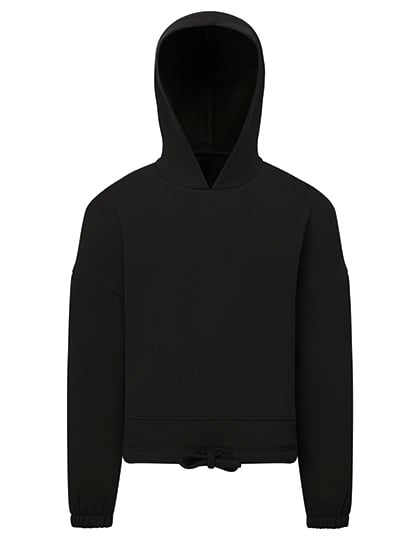 Kids Recycled Cropped Oversize Hoodie