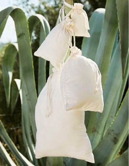 Organic Cotton Draw Cord Bag