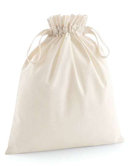 Organic Cotton Draw Cord Bag