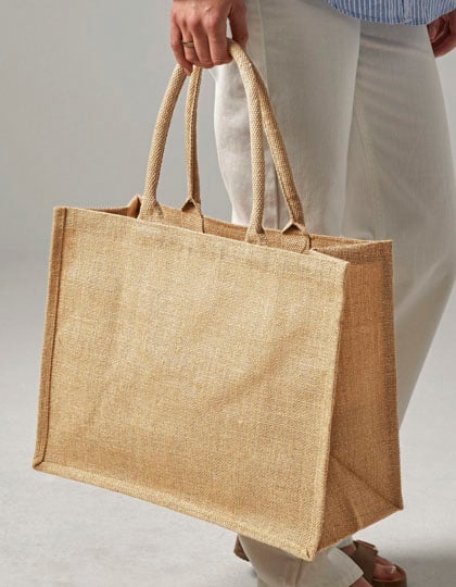 Shimmer Jute Shopper