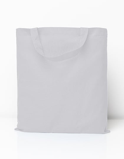 Cotton Bag Colored Short Handles